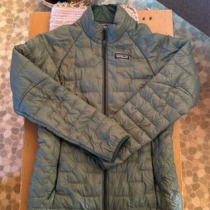 PATAGONIA - JACKET - S - NANO OR MICRO PUFF - GRAYISH GREEN